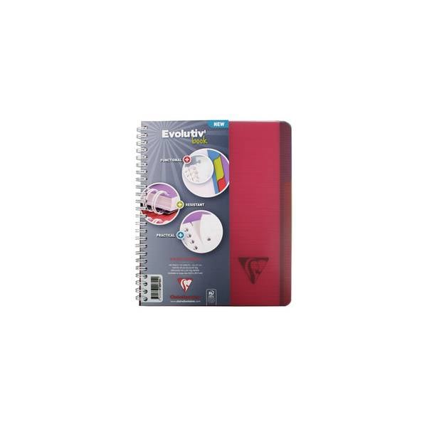 Notizbuch Evolut Book A5+ 90Bl kar sort
