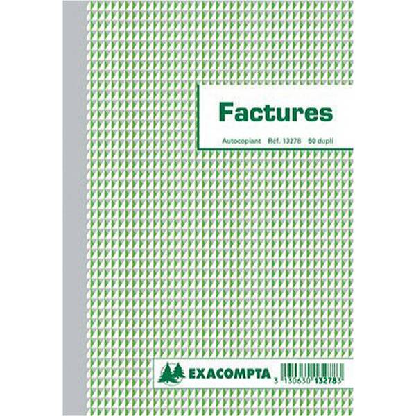 EXACOMPTA Manifold Factures, 297 x 210 mm, tripli (332117200)