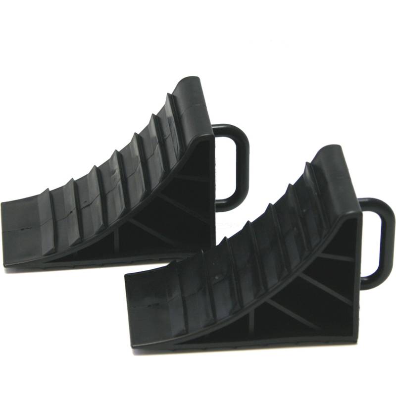 IWH Unterlegkeil mit Halter, schwarz, 2er Set (11570370)-0