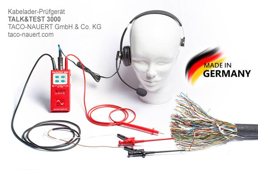 Kabelader-Prüfgerät TALK&TEST 3000-0