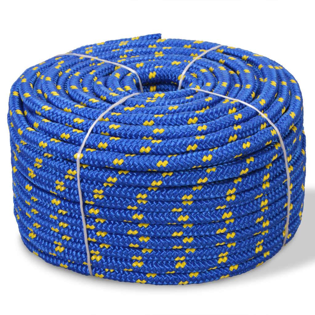 Bootsseil Polypropylen 14 mm 250 m Blau-2