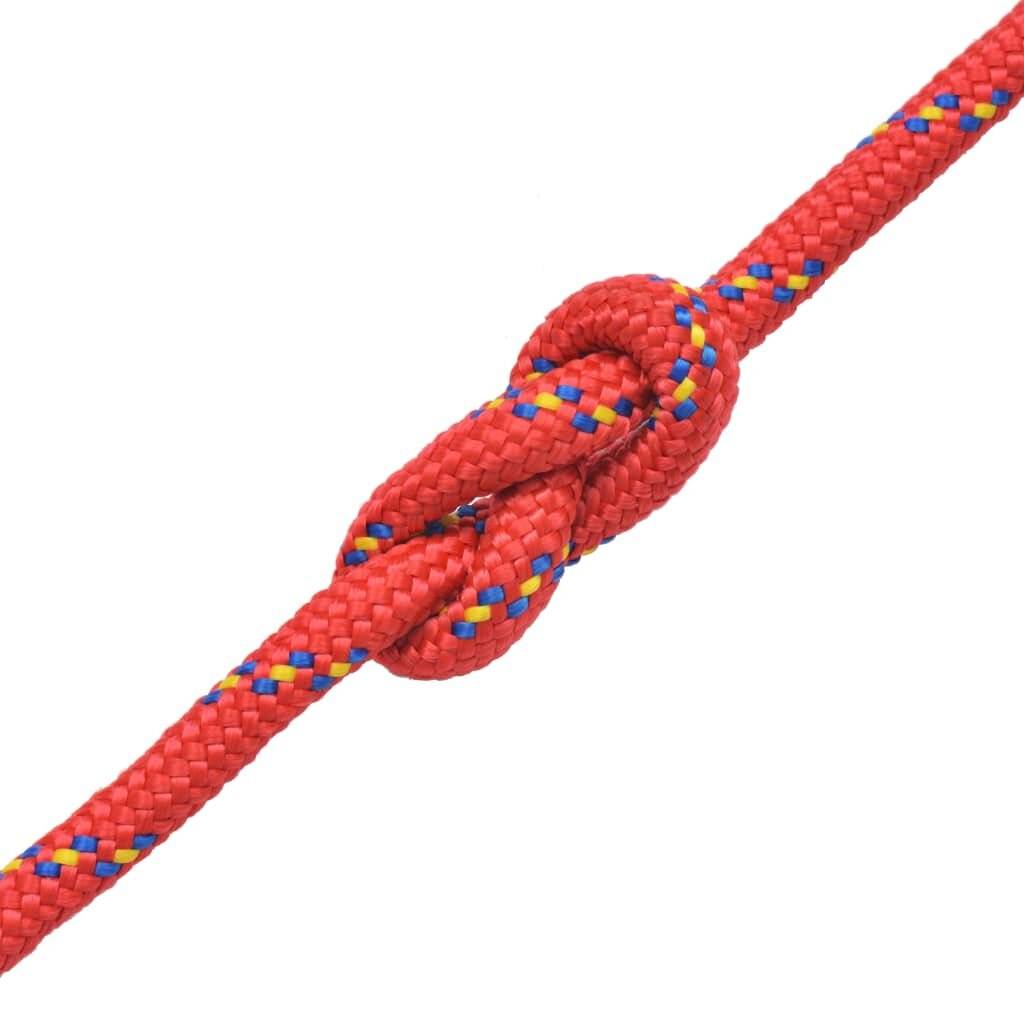 Bootsseil Polypropylen 12 mm 250 m Rot-1