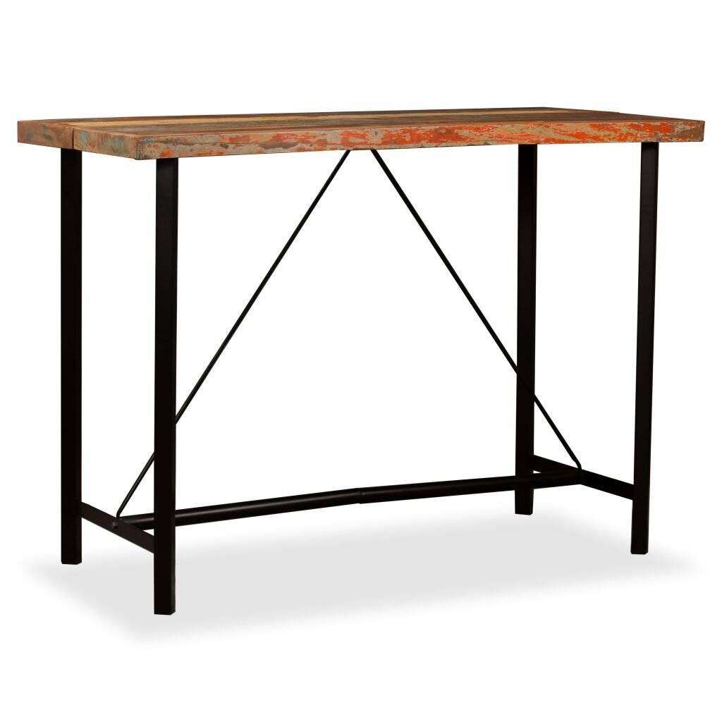 Symbolbild für vidaXL Bartisch Altholz Massiv 150x70x107 cm