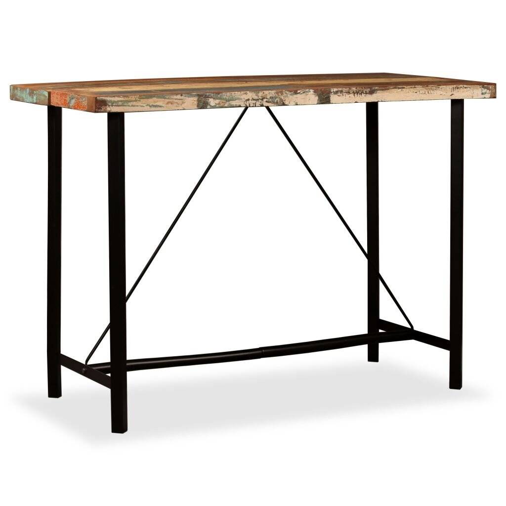 Symbolbild für vidaXL Bartisch Altholz Massiv 150x70x107 cm