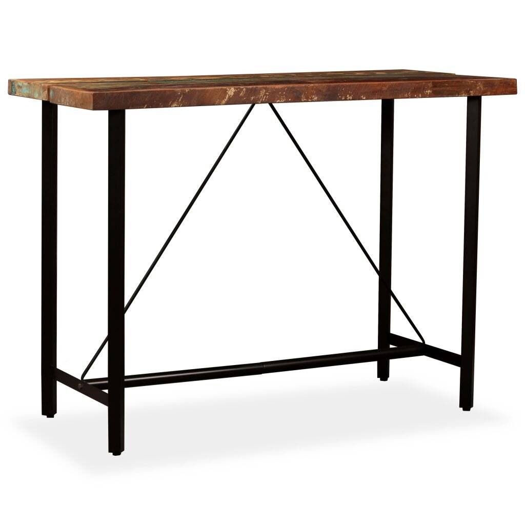 Symbolbild für vidaXL Bartisch Altholz Massiv 150x70x107 cm