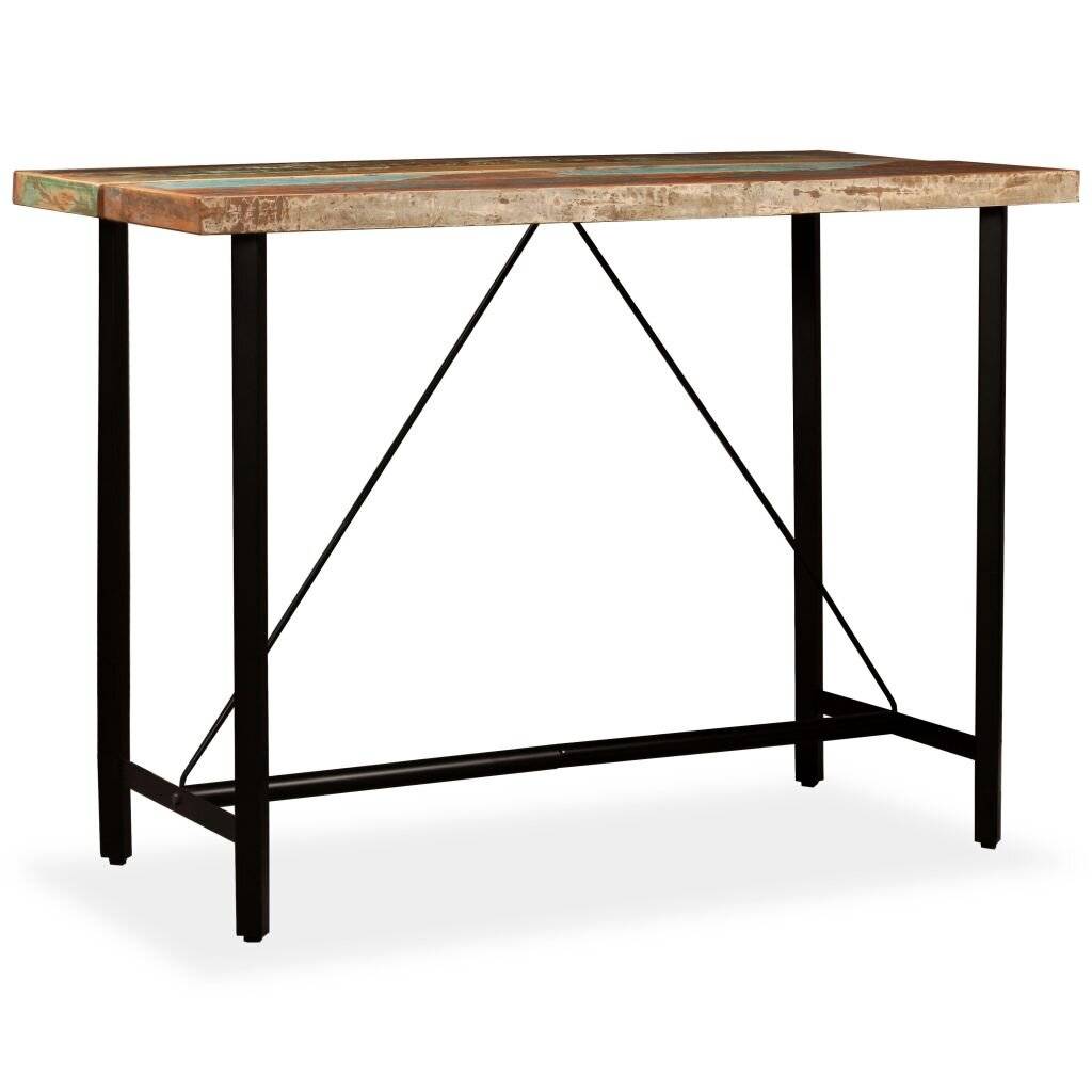 Symbolbild für vidaXL Bartisch Altholz Massiv 150x70x107 cm