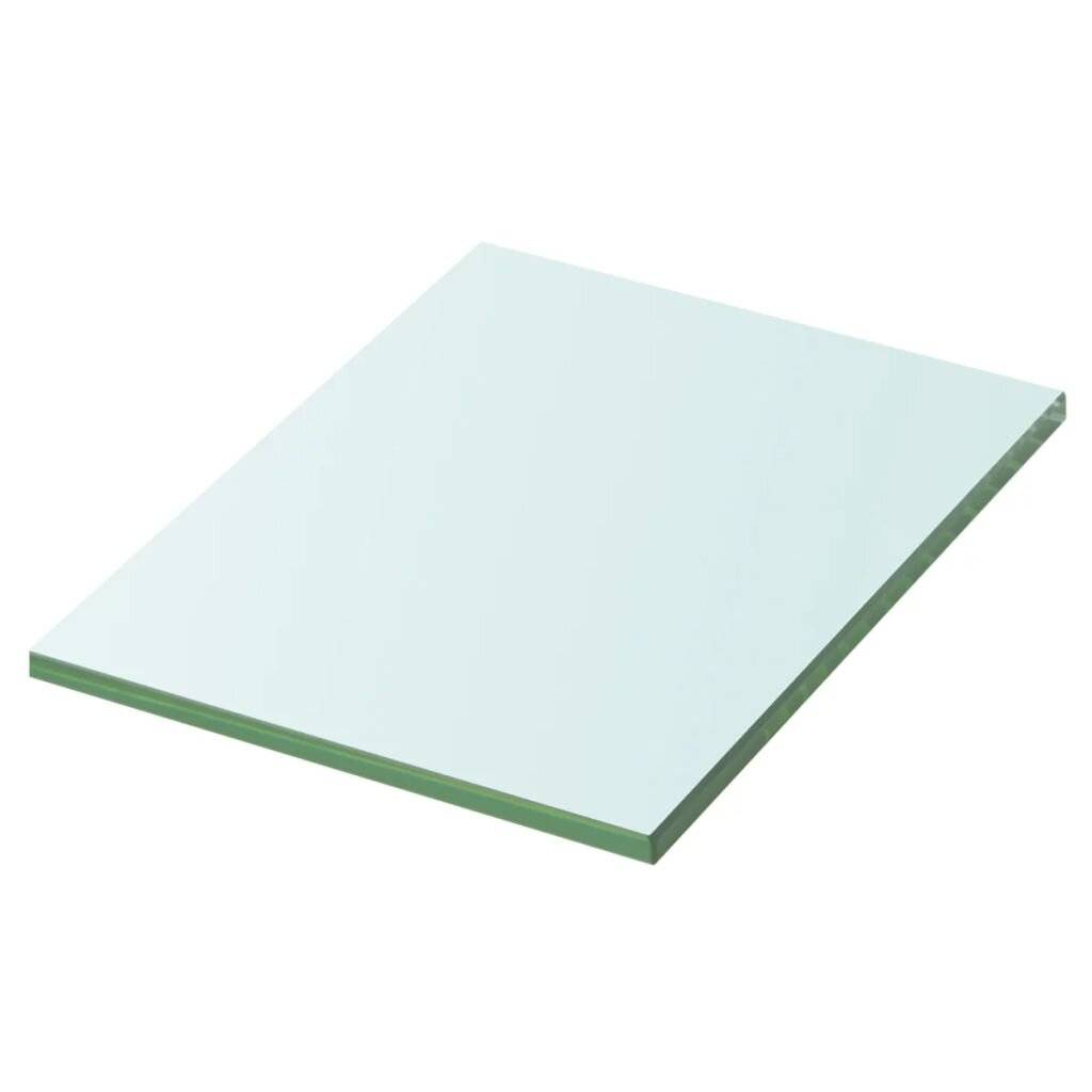 vidaXL Regalboden Glas Transparent 20x15 cm-3