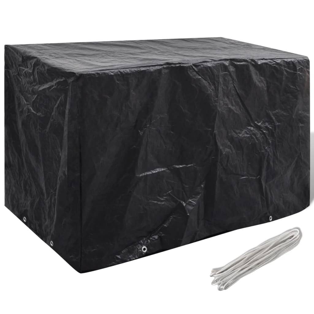 vidaXL Gartenmöbel-Abdeckung 8 Ösen 140x70x90 cm-5