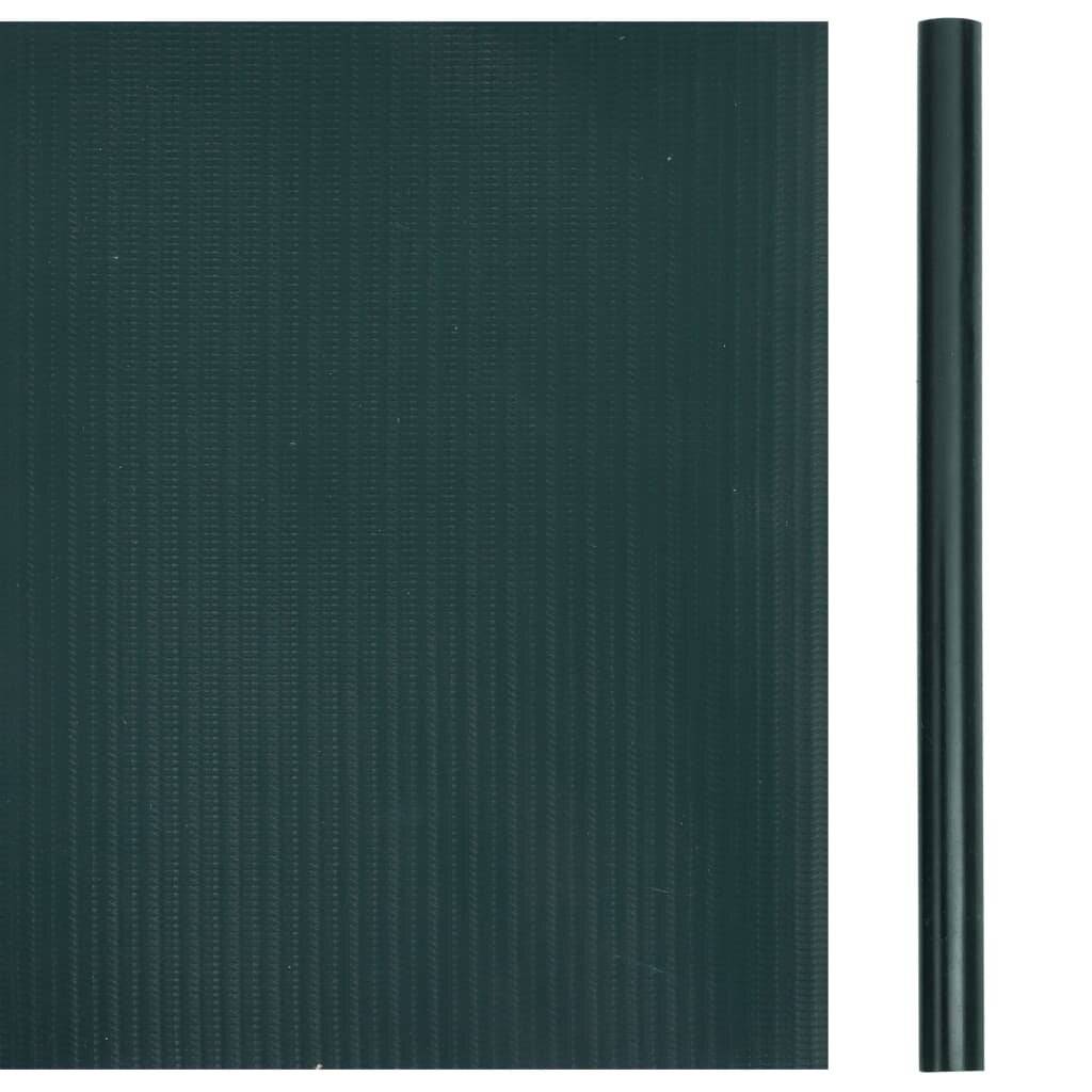 Garten-Sichtschutz 4 Stk. PVC 35x0,19 m Mattgrün-4