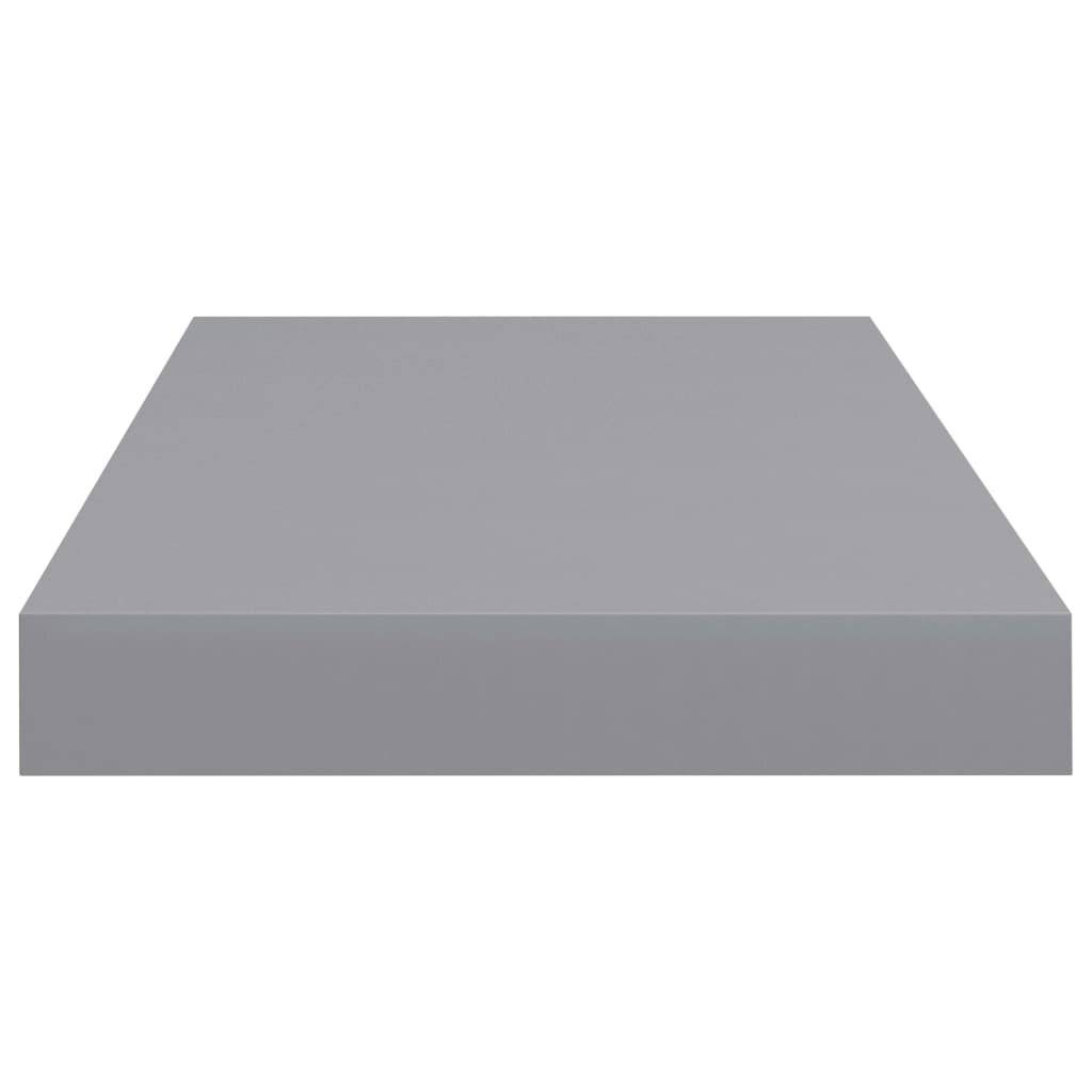 Schwebende Wandregale 2 Stk. Grau 50x23x3,8cm MDF-5