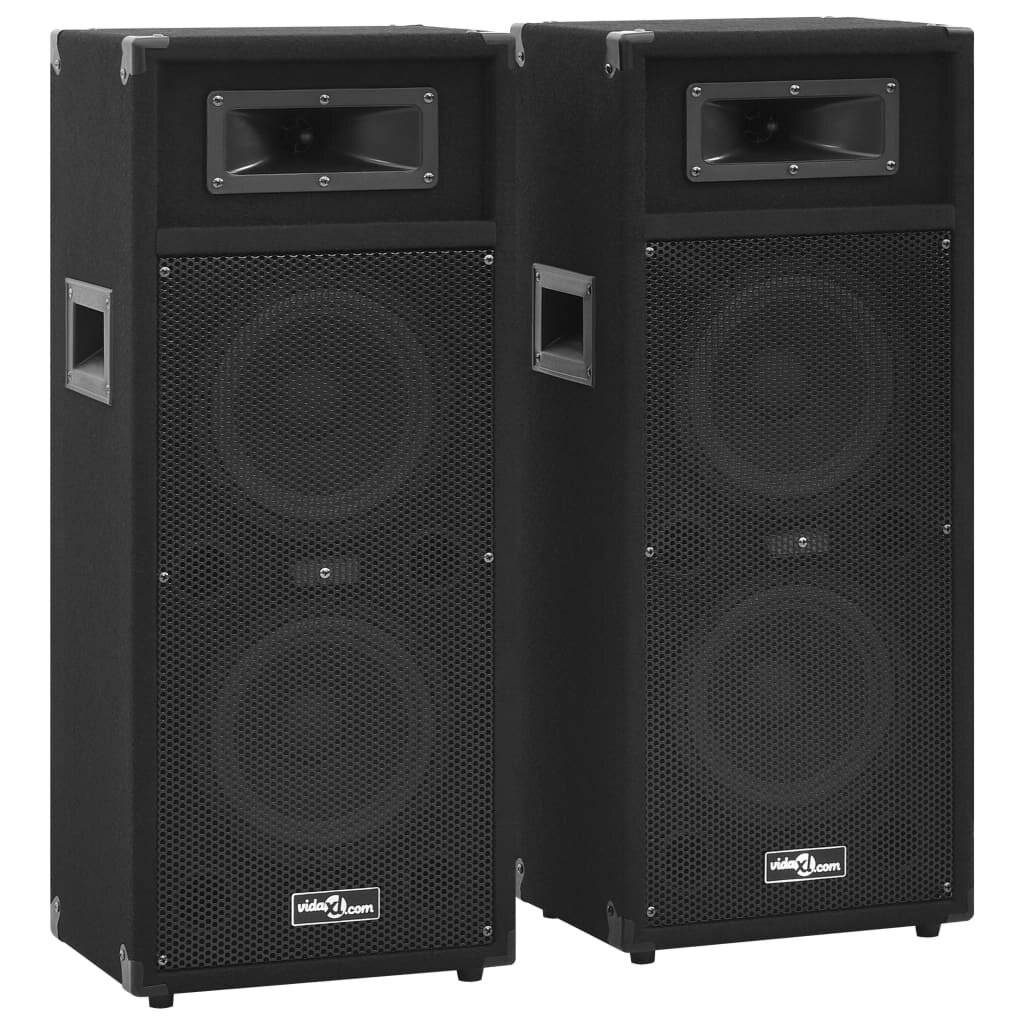 Professionelle HiFi-/Bühnen-Lautsprecher Passiv 2 Stk. 1000 W-4