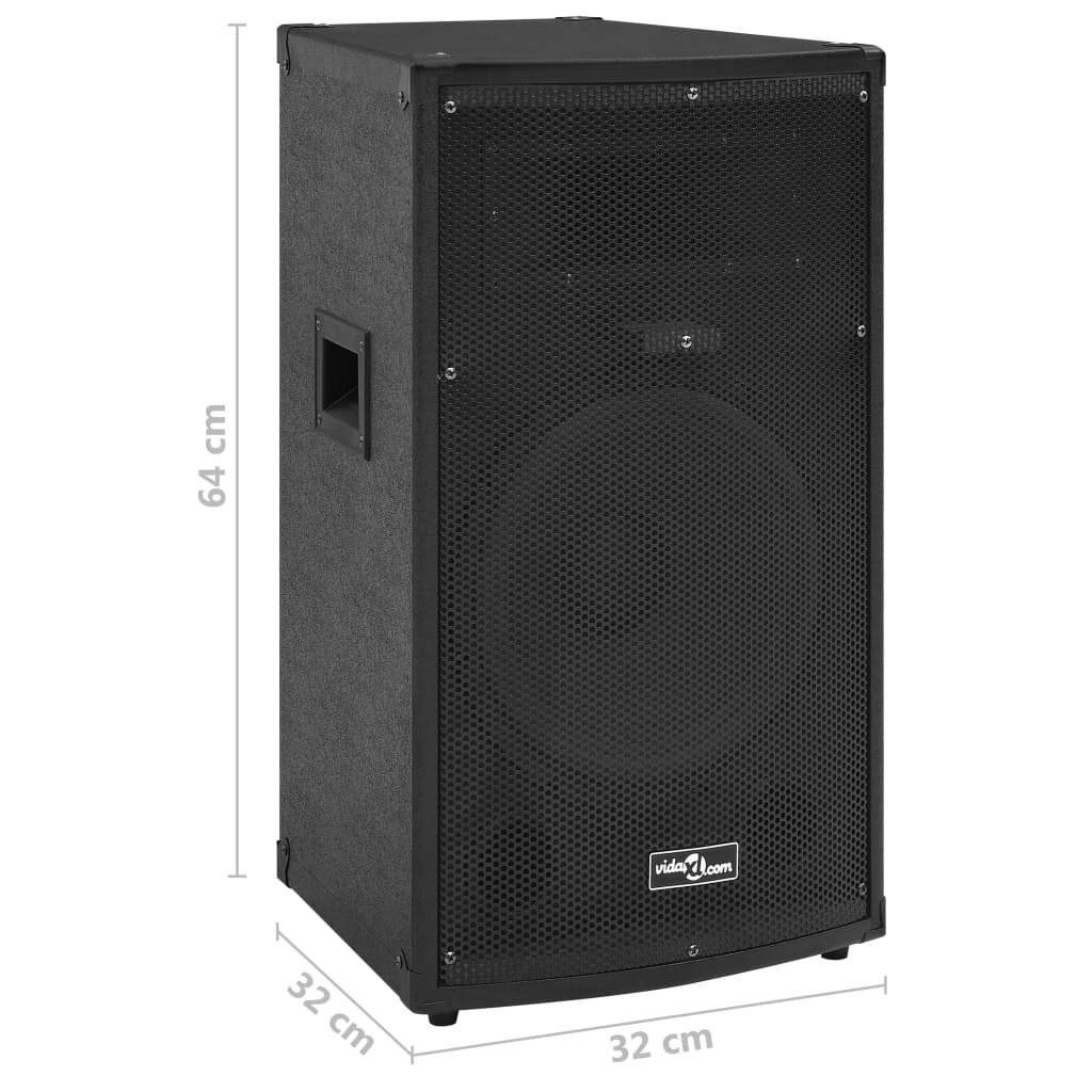 Symbolbild für Professioneller HiFi-/Bühnen-Lautsprecher Passiv 1000 W Schwarz