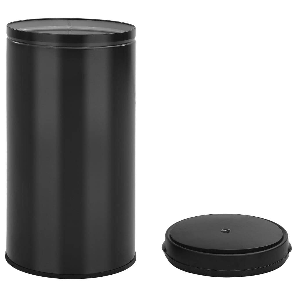 vidaXL Automatischer Sensor-Mülleimer 60 L Kohlenstoffstahl Schwarz-5