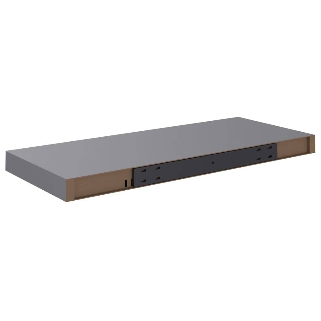 Symbolbild für Schwebende Wandregale 4 Stk. Grau 60x23,5x3,8cm MDF