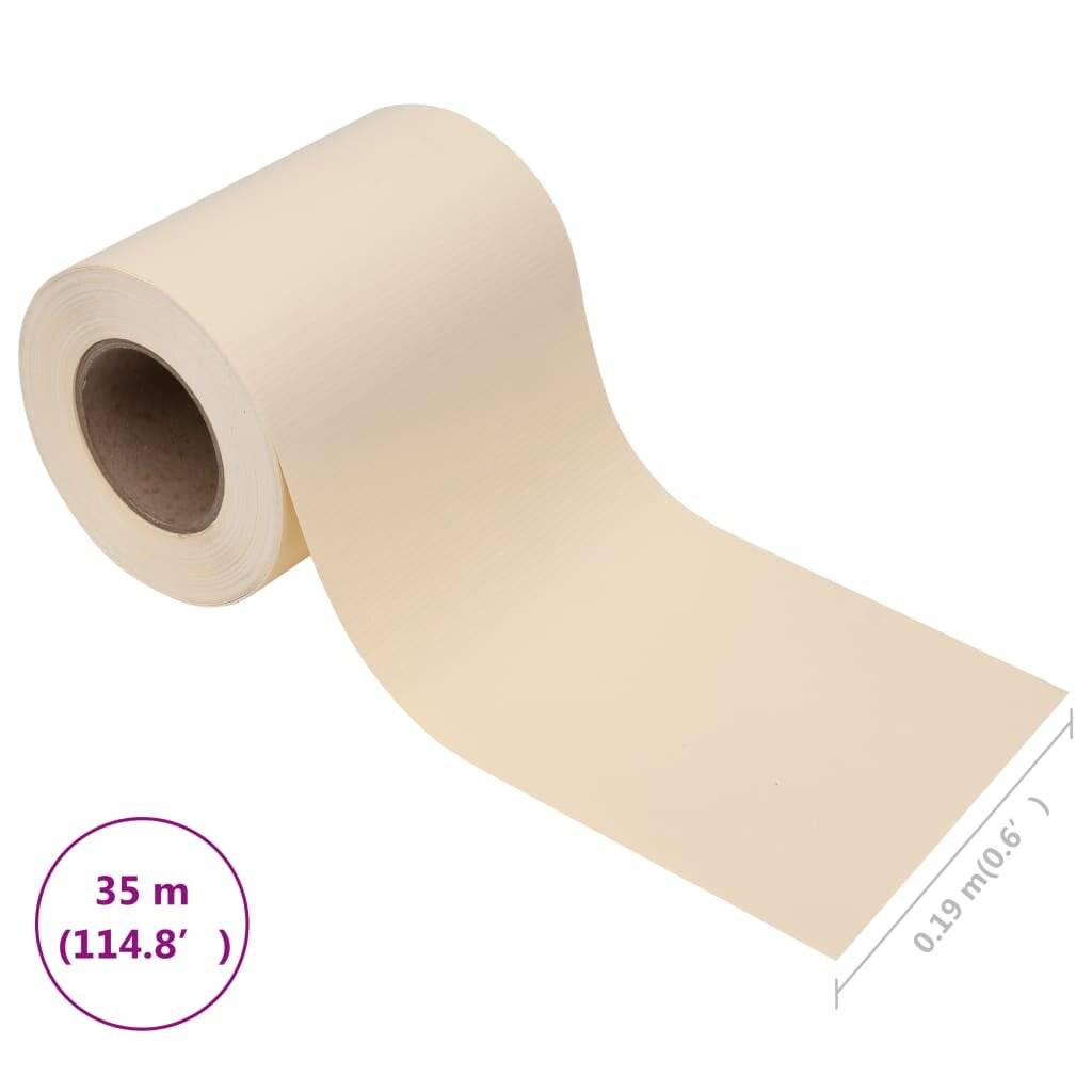 Symbolbild für vidaXL Garten-Sichtschutz PVC 35x0,19 m Creme
