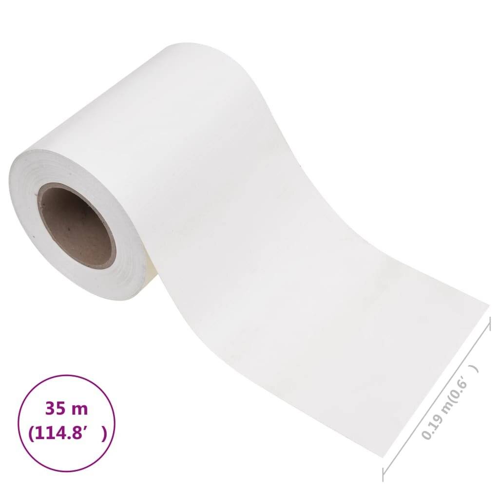 Symbolbild für vidaXL Garten-Sichtschutz PVC 35x0,19 m Weiß