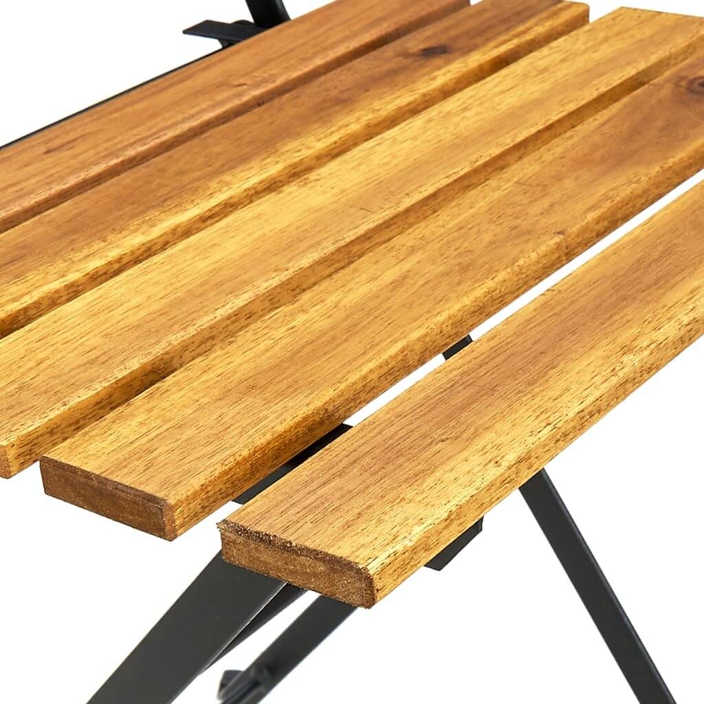 Symbolbild für Klappbare Bistrostühle 4 Stk. Massivholz Akazie