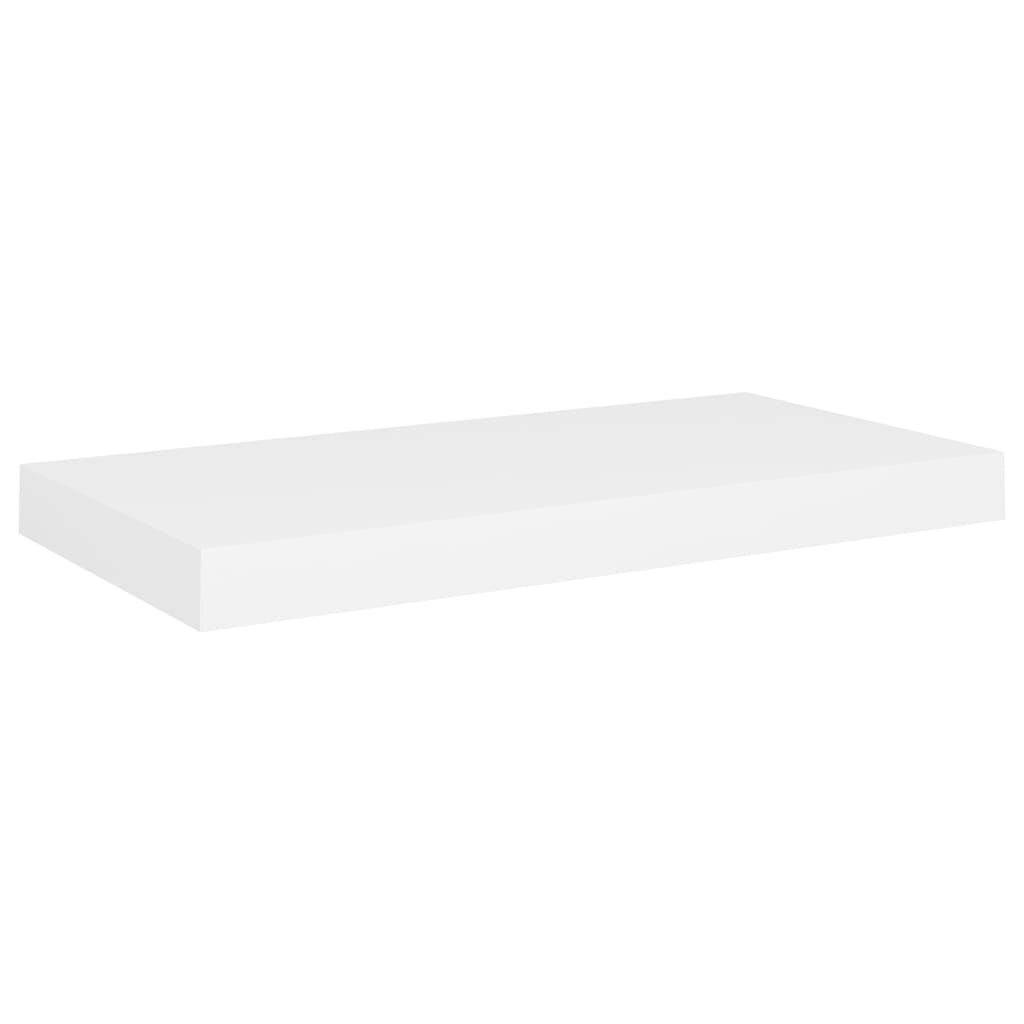 Schwebende Wandregale 2 Stk. Weiß 50x23x3,8cm MDF-3