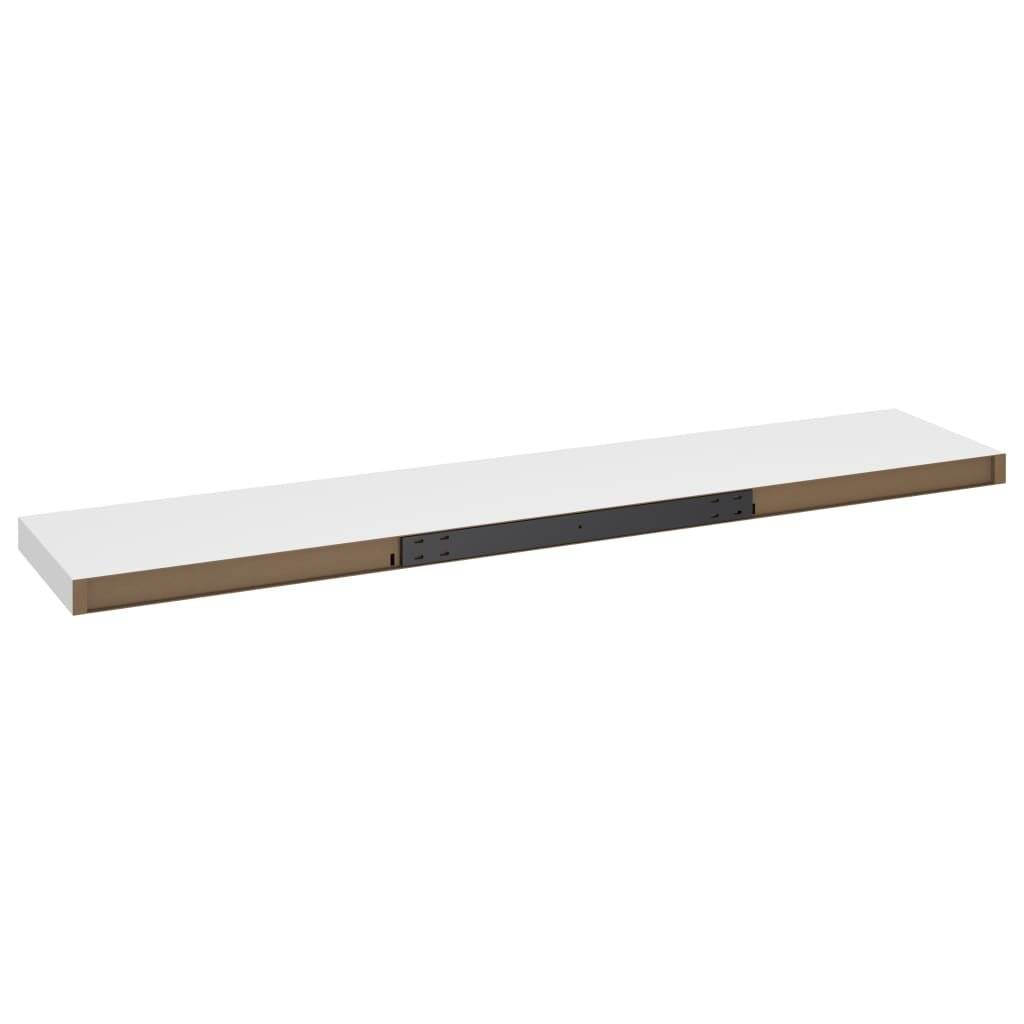 Symbolbild für Schwebende Wandregale 4 Stk. Weiß 120x23,5x3,8 cm MDF