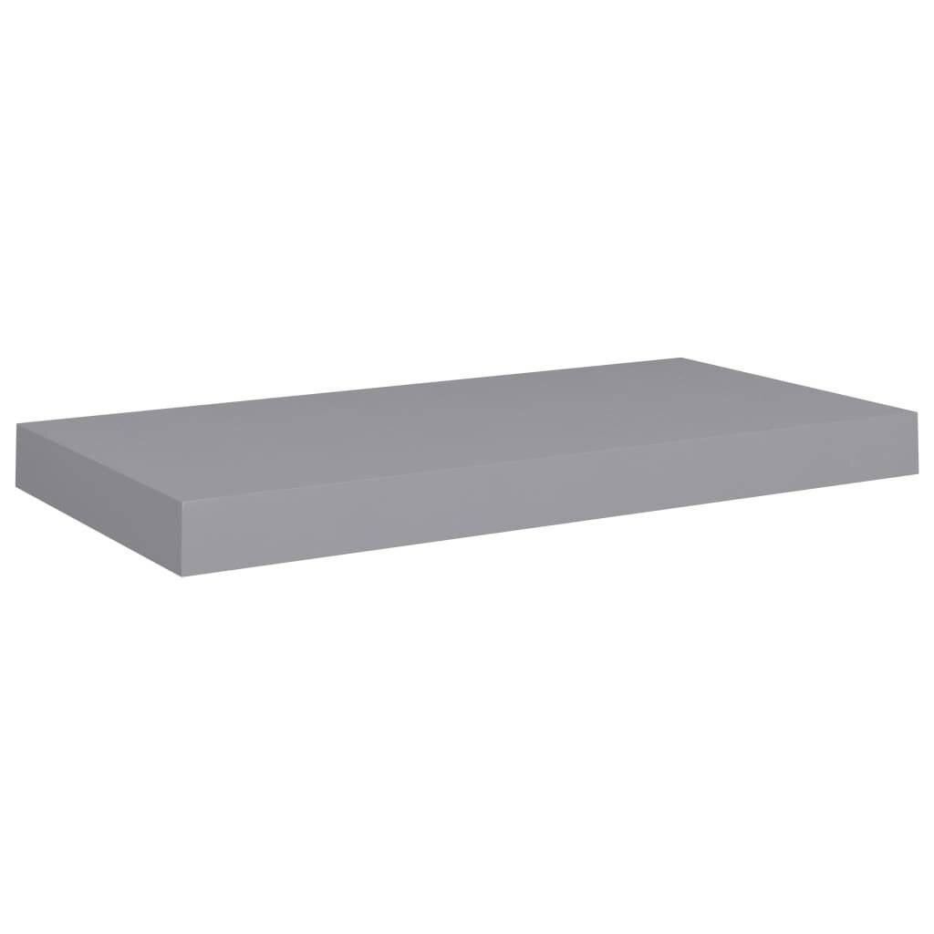 Schwebende Wandregale 4 Stk. Grau 50x23x3,8cm MDF-3