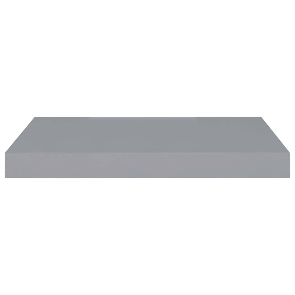 Schwebende Wandregale 4 Stk. Grau 50x23x3,8cm MDF-4