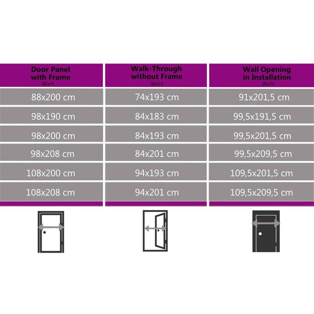 Symbolbild für Haustür Aluminium und PVC Anthrazit 100x210 cm