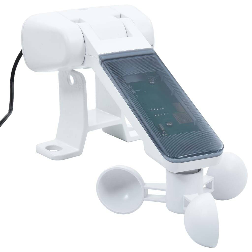 vidaXL Automatische Markise mit LED & Windsensor 450x300 cm Creme-6