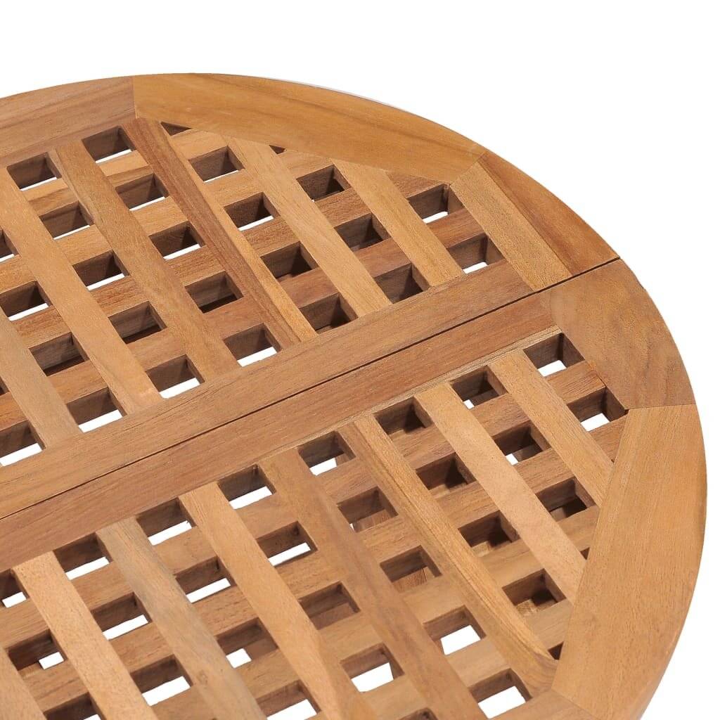 3-tlg. Garten-Essgruppe mit Kissen Klappbar Massivholz Teak-5