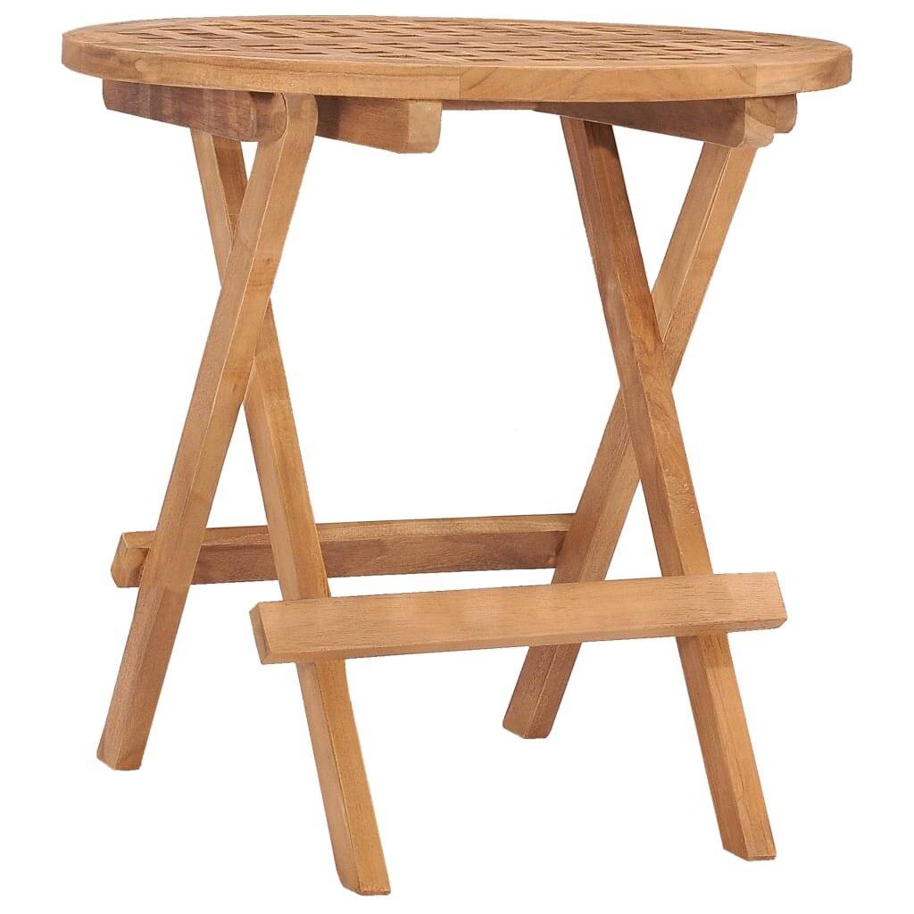 3-tlg. Garten-Essgruppe mit Kissen Klappbar Massivholz Teak-3