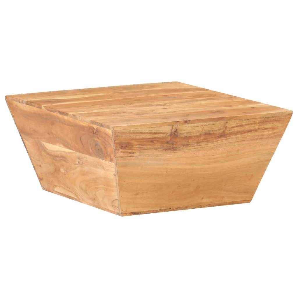 Symbolbild für Couchtisch V-Form 66x66x30 cm Akazie Massivholz