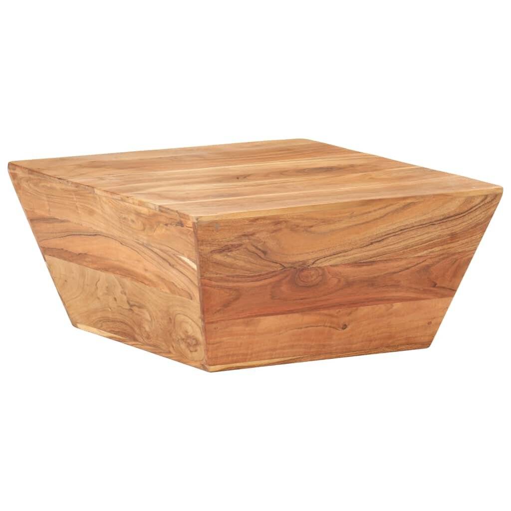 Symbolbild für Couchtisch V-Form 66x66x30 cm Akazie Massivholz