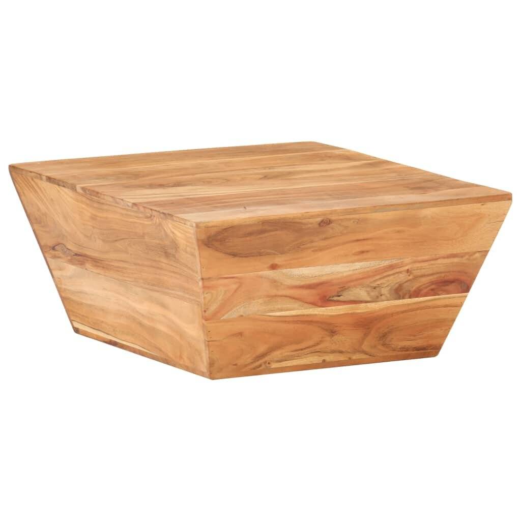 Symbolbild für Couchtisch V-Form 66x66x30 cm Akazie Massivholz