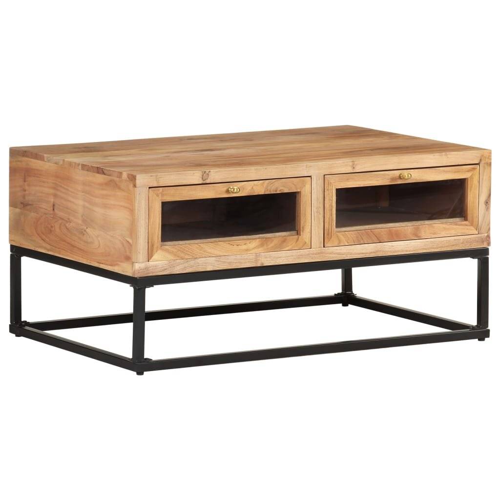Symbolbild für vidaXL Couchtisch 90x60x40 cm Massivholz Akazie