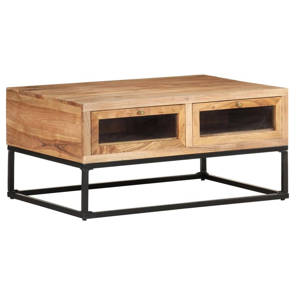 Symbolbild für vidaXL Couchtisch 90x60x40 cm Massivholz Akazie