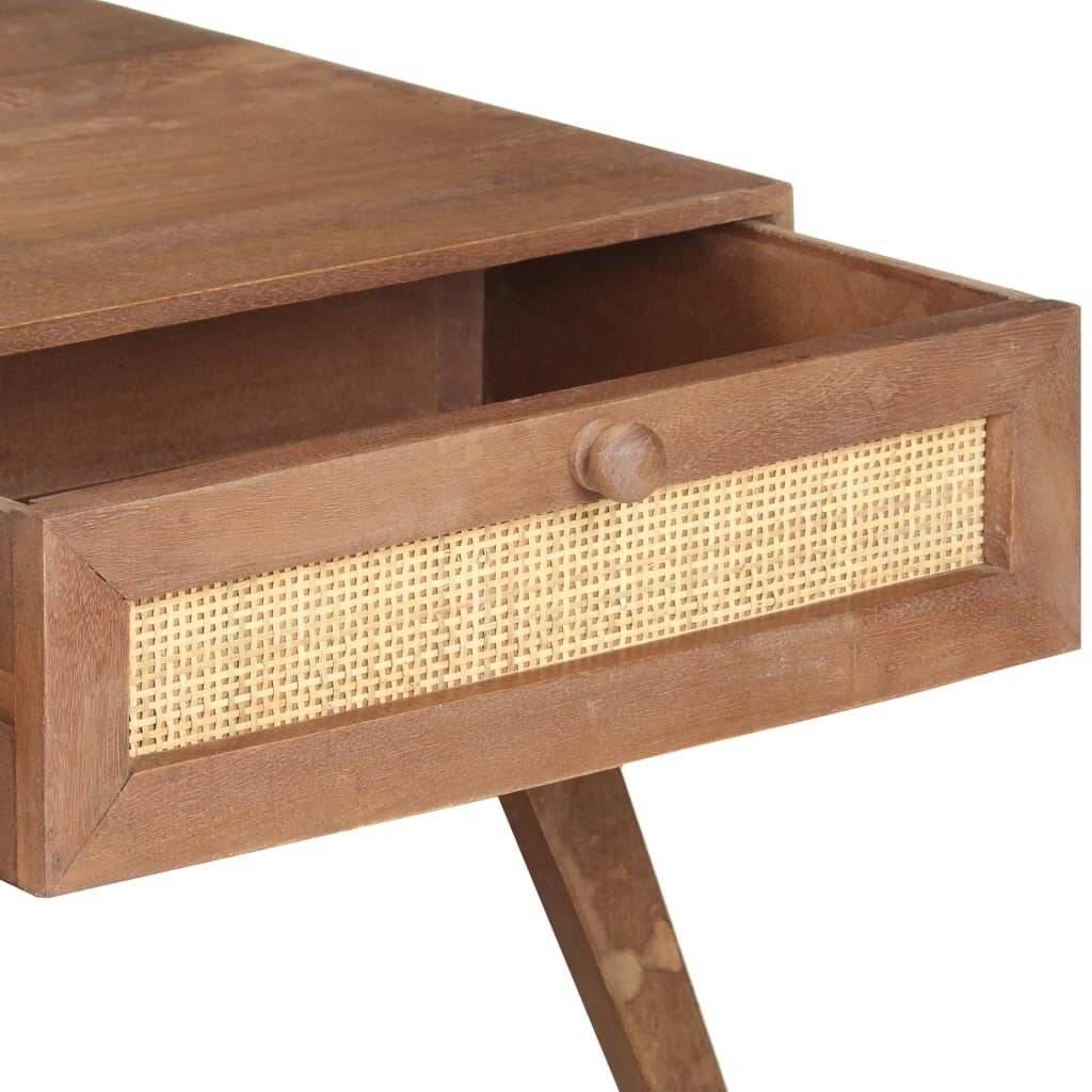 vidaXL Couchtisch 100x60x40 cm Mango Massivholz-5