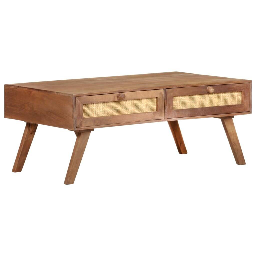 Symbolbild für vidaXL Couchtisch 100x60x40 cm Mango Massivholz