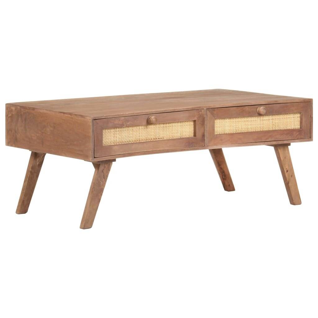 Symbolbild für vidaXL Couchtisch 100x60x40 cm Mango Massivholz
