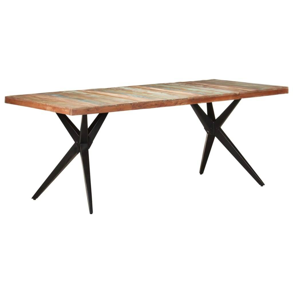 Symbolbild für vidaXL Esstisch 200x90x76 cm Altholz Massiv