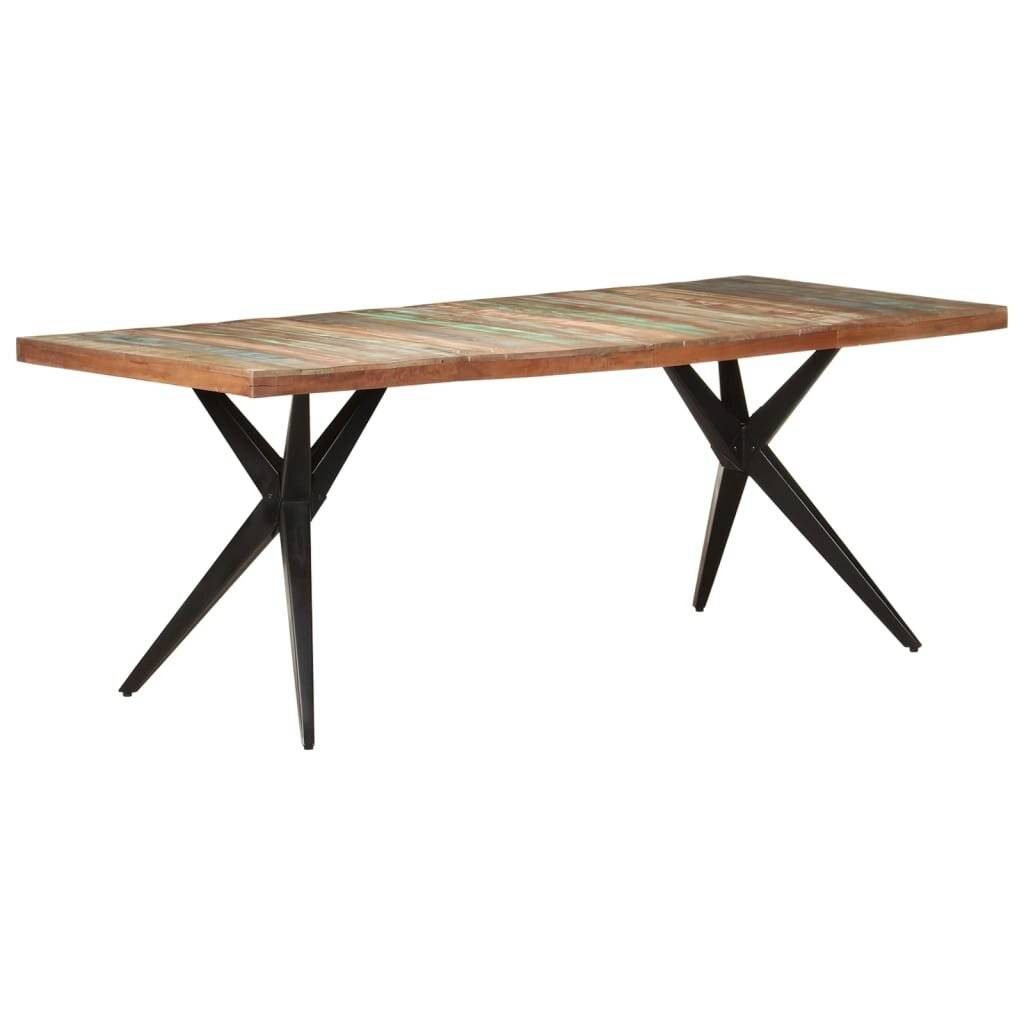 Symbolbild für vidaXL Esstisch 200x90x76 cm Altholz Massiv