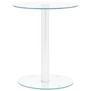 Couchtisch Transparent 40 cm Hartglas