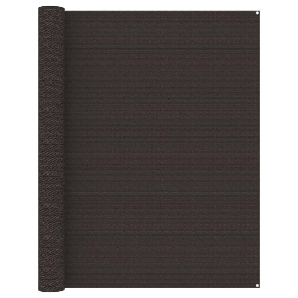 vidaXL Zeltteppich 250x450 cm Braun-3