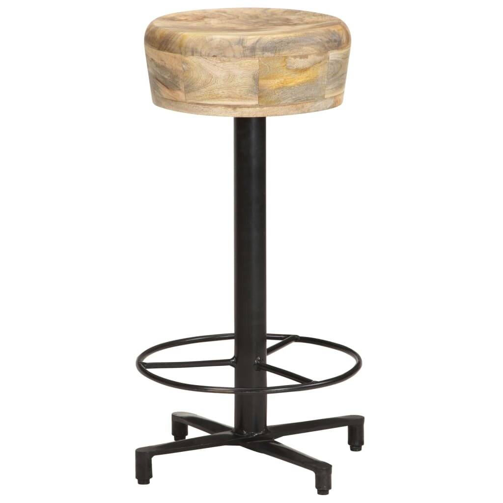 Barhocker 2 Stk. 66 cm Mango Massivholz-2