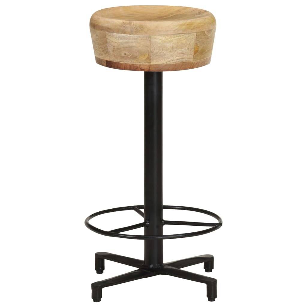Barhocker 2 Stk. 66 cm Mango Massivholz-3