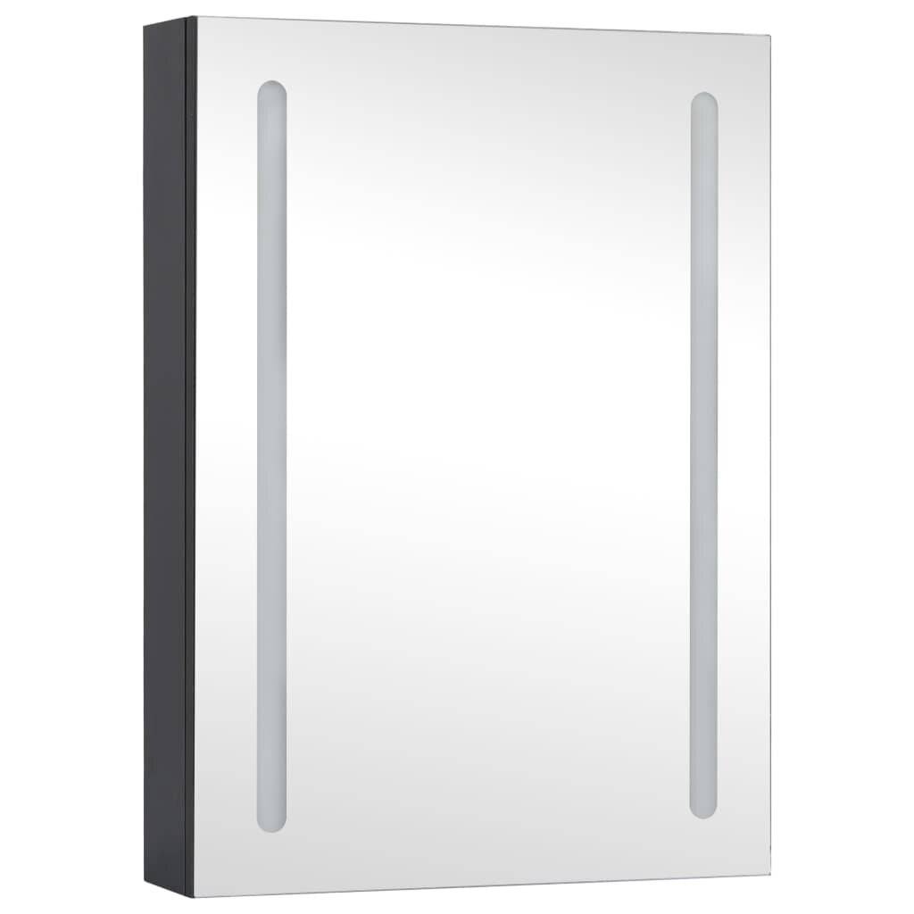 LED-Bad-Spiegelschrank 50x13x70 cm-2