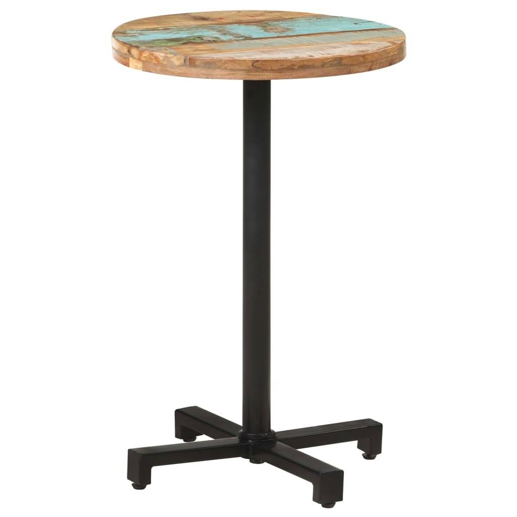 Symbolbild für vidaXL Bistrotisch Rund Ø50x75 cm Altholz Massiv