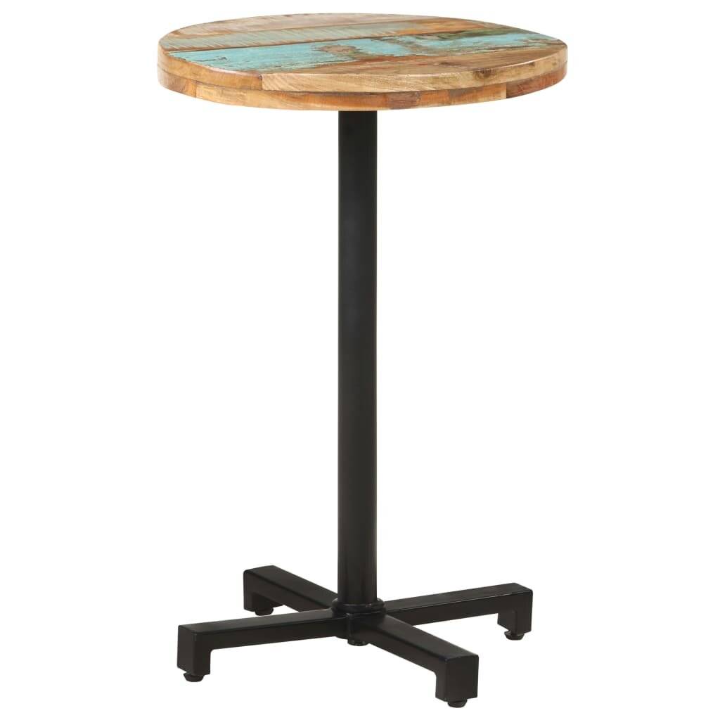 Symbolbild für vidaXL Bistrotisch Rund Ø50x75 cm Altholz Massiv