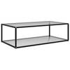 Beistelltisch Transparent 120x60x35 cm Hartglas