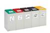 Kunststoff-Container, Volumen 40 l, Ergänzungselement, lichtgrau, ohne Deckel, BxTxH 250x405x570 mm