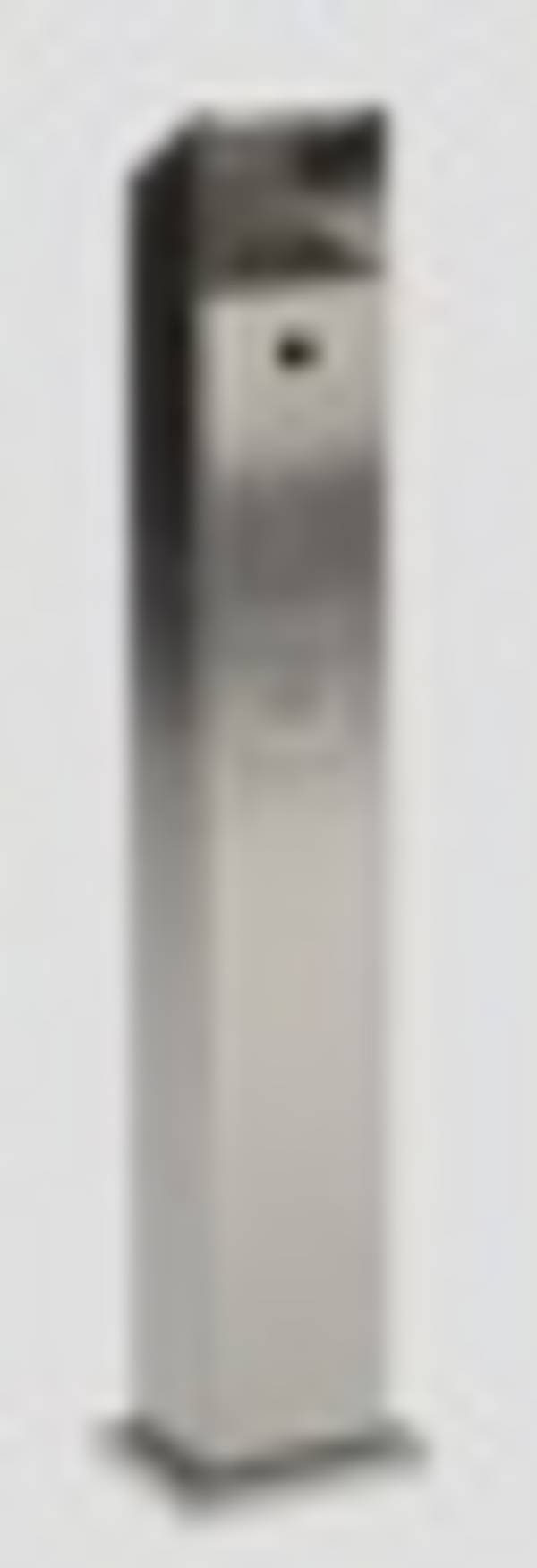 VAR Ascher/Abfallsammler Standsäule SG 115, Edelstahl