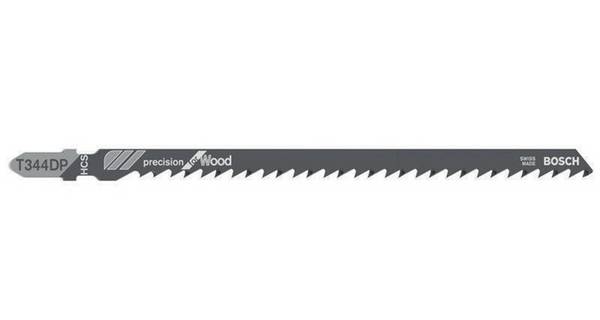 Stichsägeblatt T 344 DP Gesamt-L.152mm Zahnt.4mm HCS 5 St./Karte BOSCH